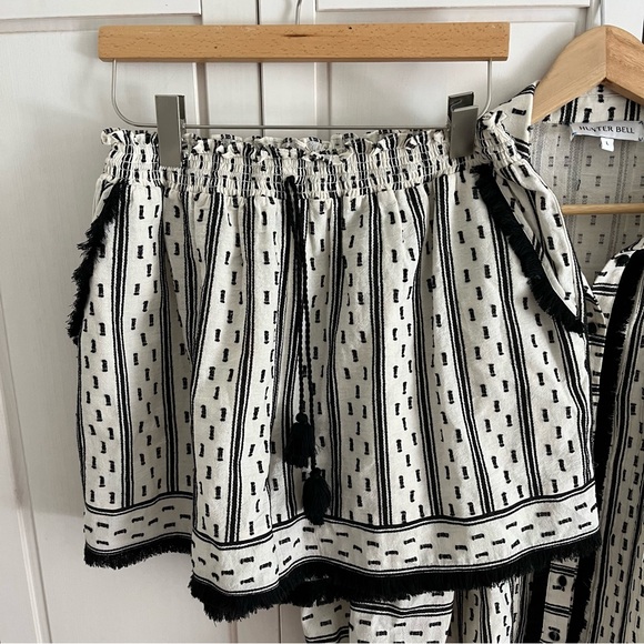 FULL SET | HUNTER BELL Ezra Fringe Top + Helene Clip Dot Shorts - Picture 7 of 16